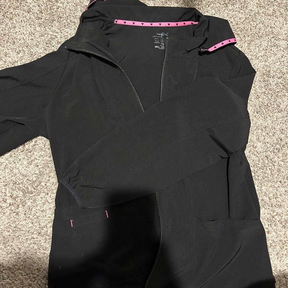 Heart Soul Black Jacket with Pink Accents